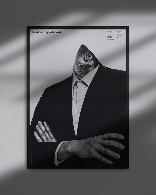 Head of Department poster mockup 01