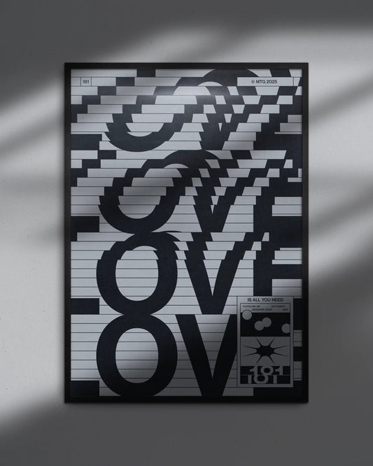 Love poster mockup 01