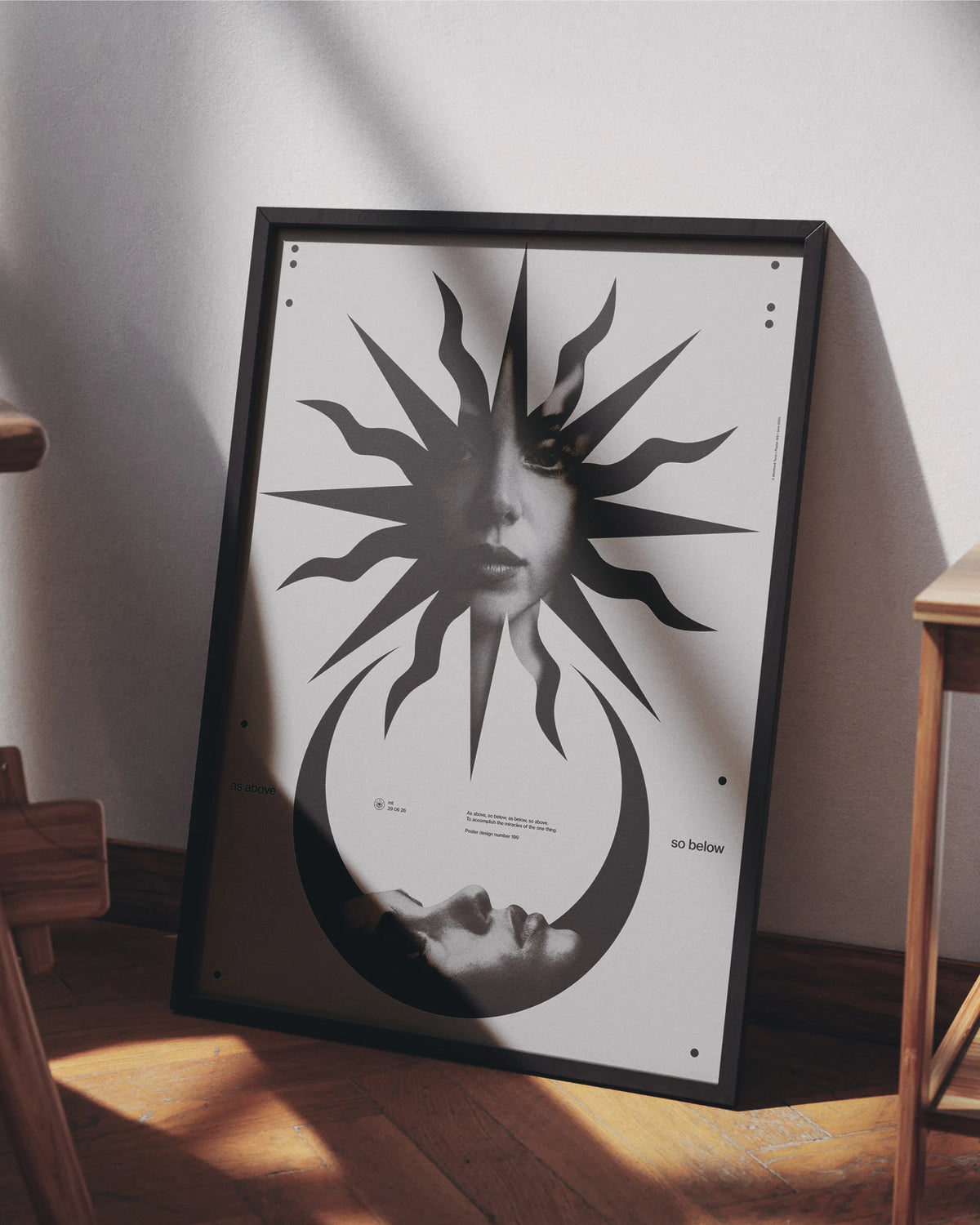 As Above - So Below poster mockup 03 framed
