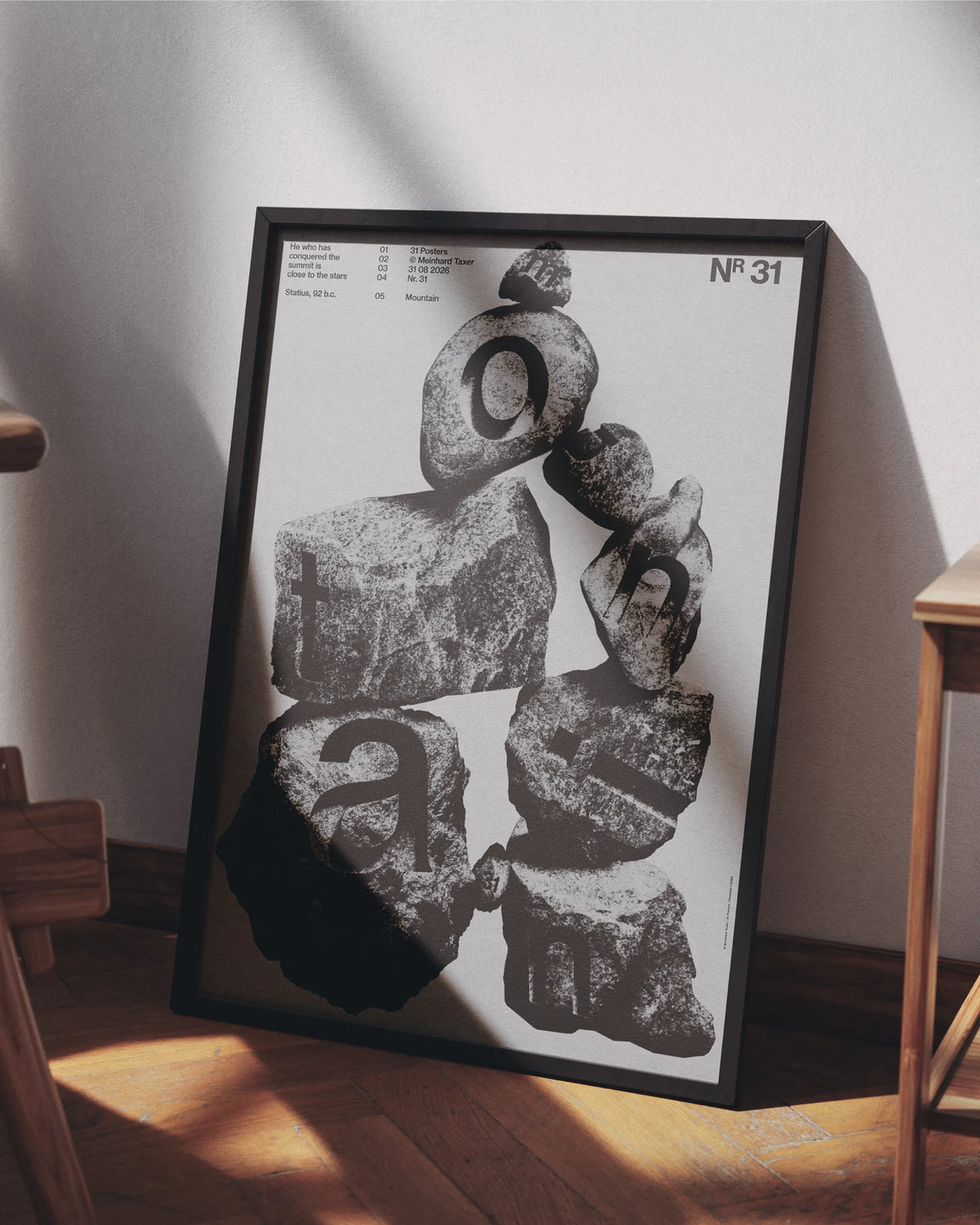 Mountain poster mockup 03
