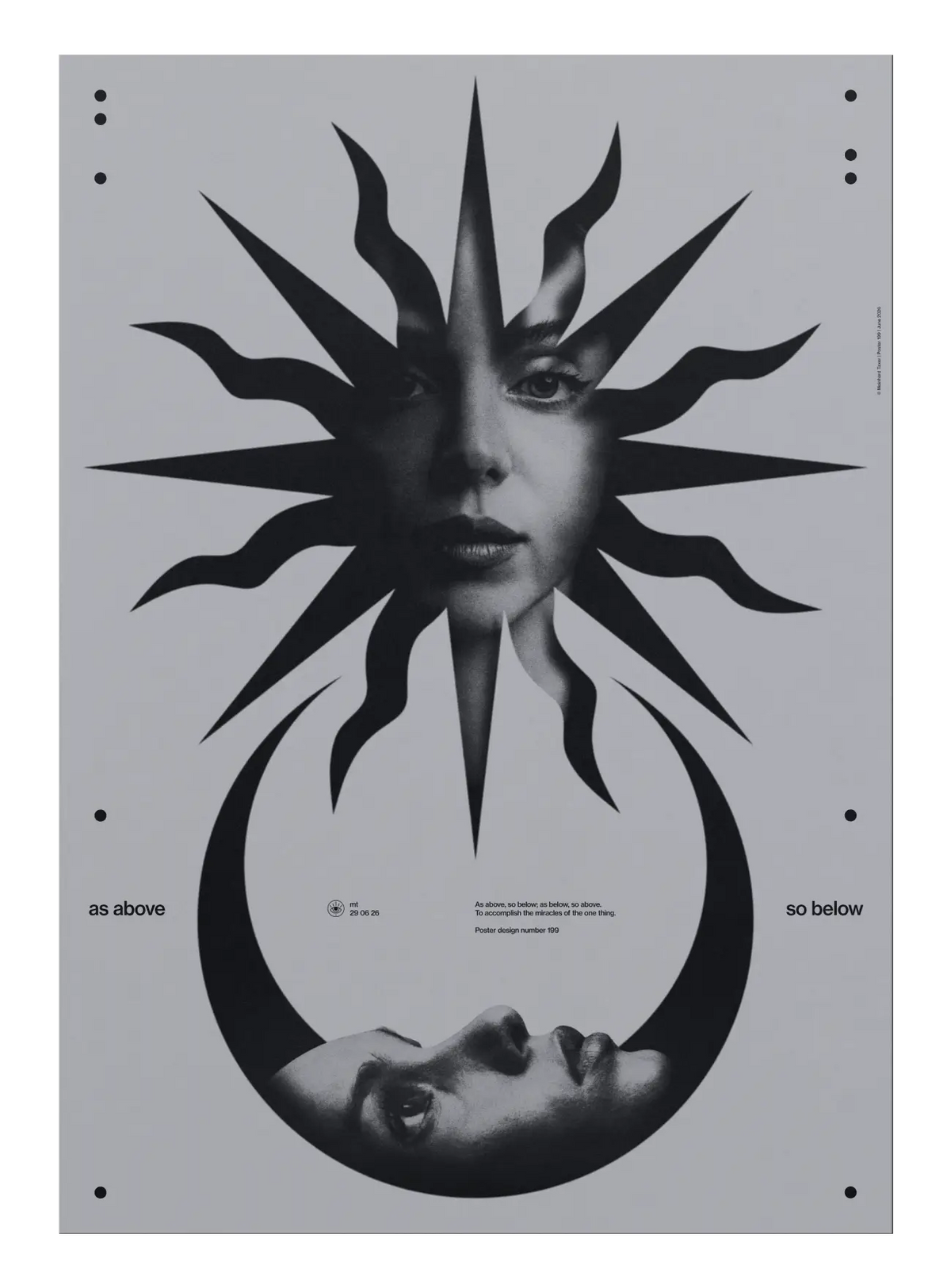 As Above - So Below poster by Meinhard Taxer