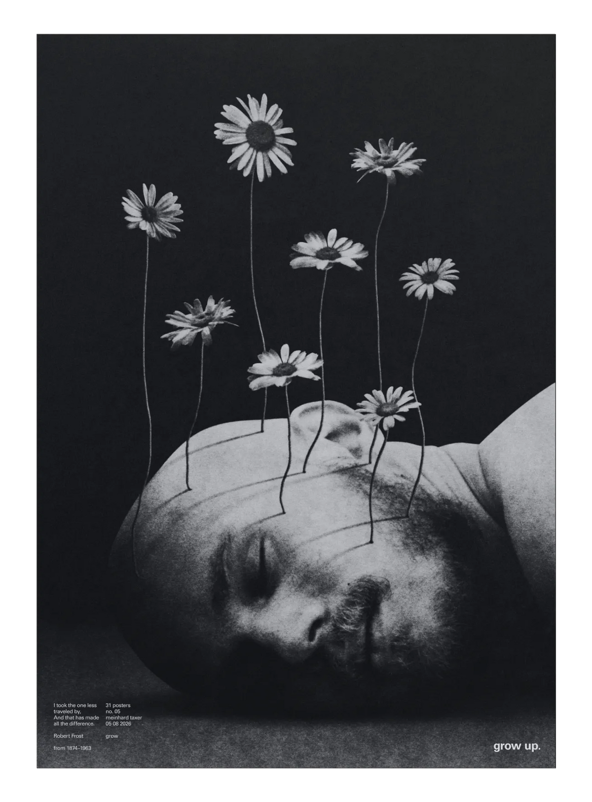 Grow Up poster by Meinhard Taxer