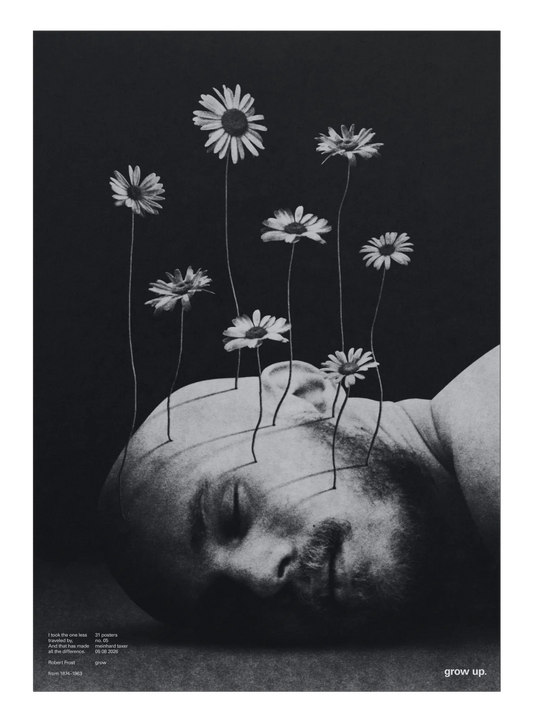 Grow Up poster by Meinhard Taxer