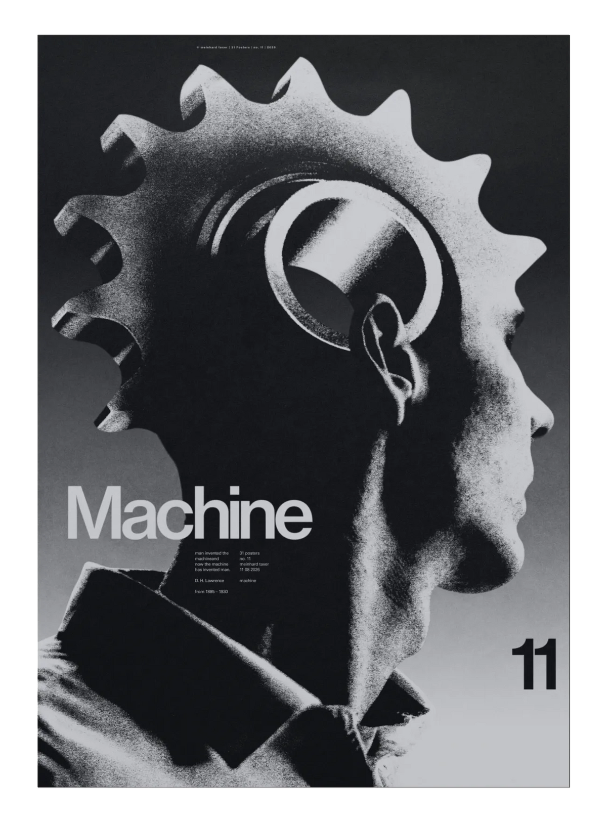 Machine poster by Meinhard Taxer