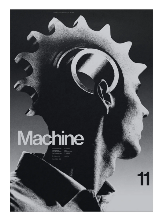 Machine poster by Meinhard Taxer