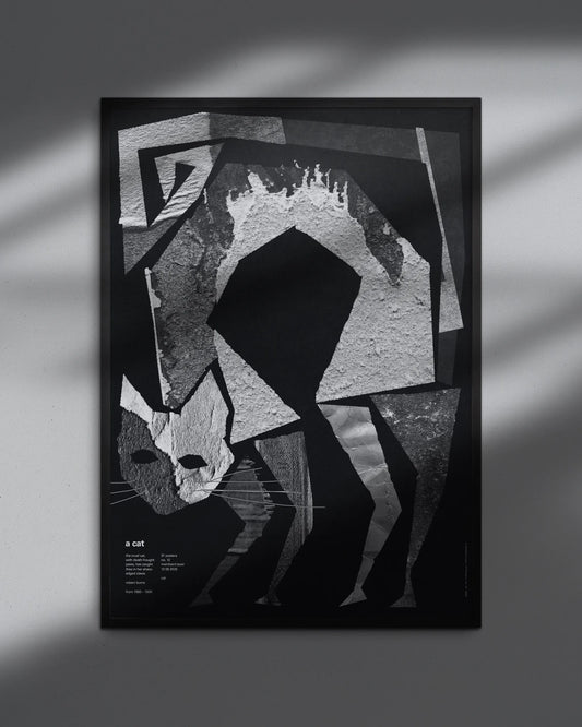 A Cat poster mockup 01