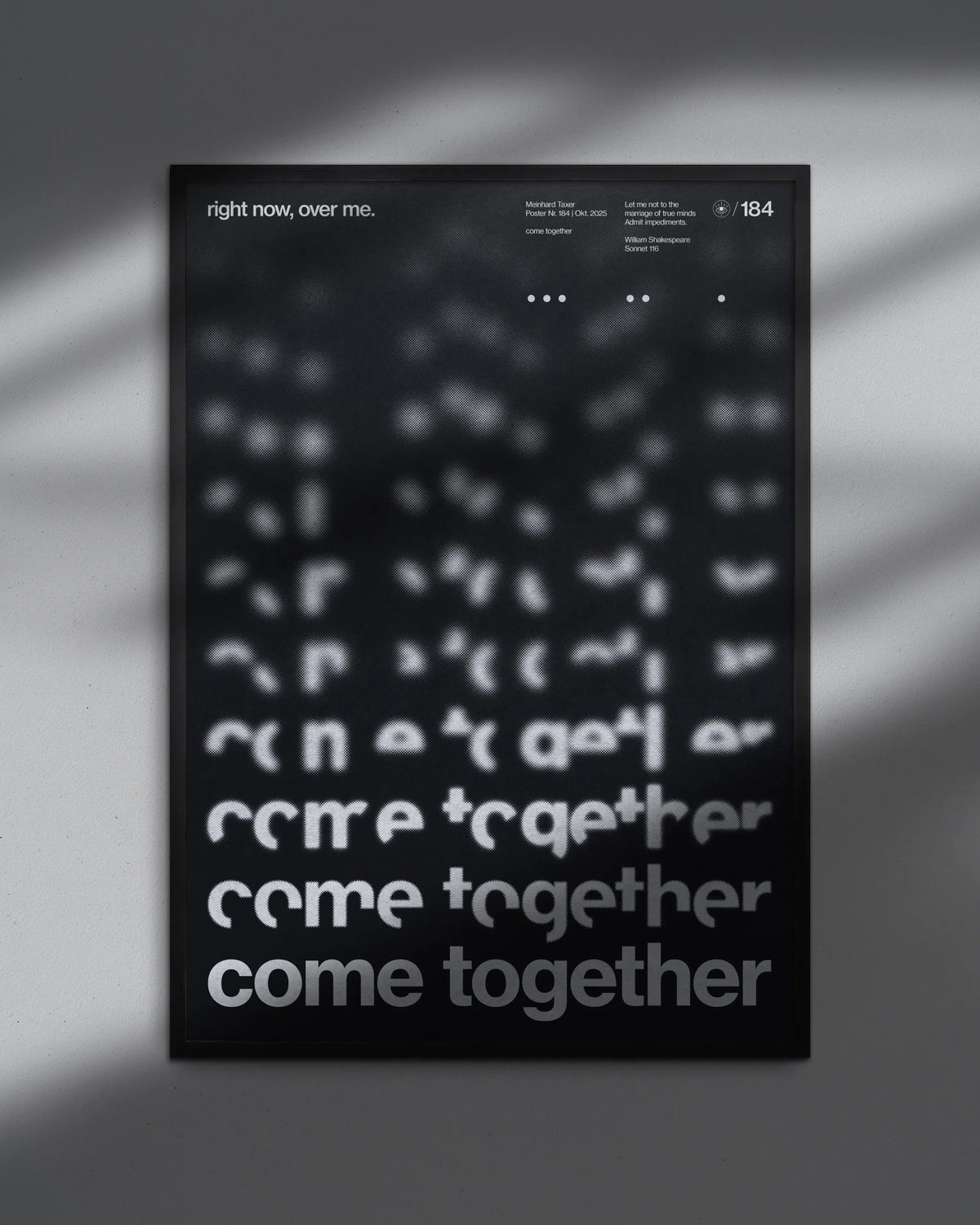 Come Together poster mockup 01