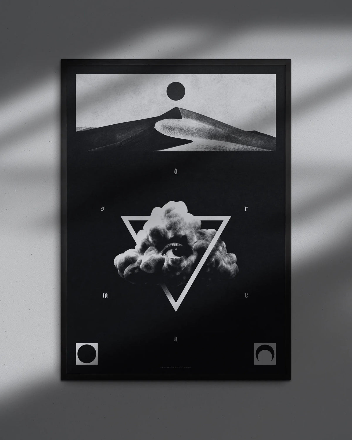 Dreams poster mockup 01 framed