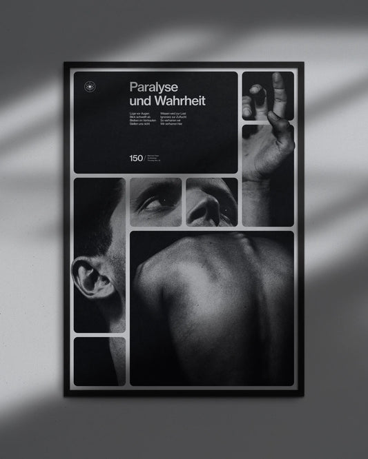 Paralyse und Wahrheit poster mockup 01