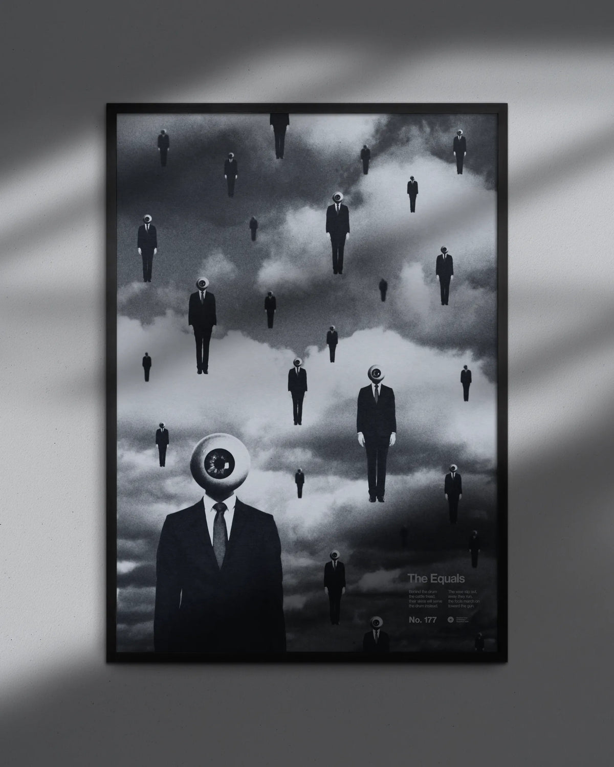 The Equals poster mockup 01 framed