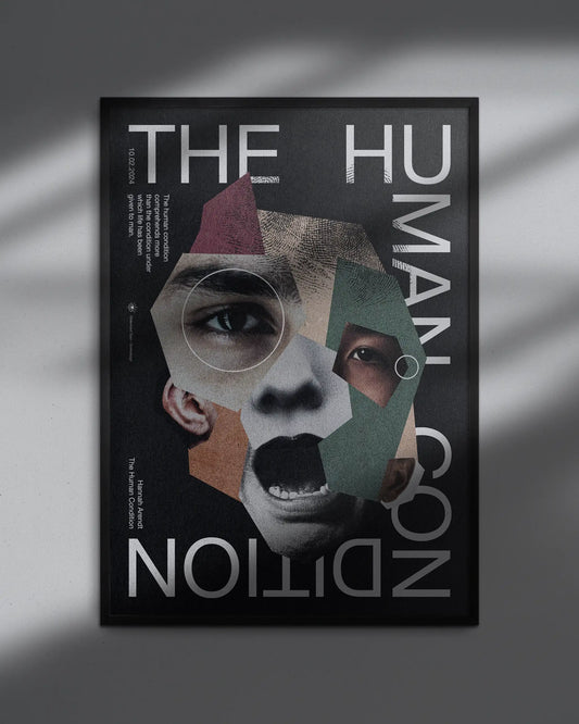 The Human Condition poster mockup 01