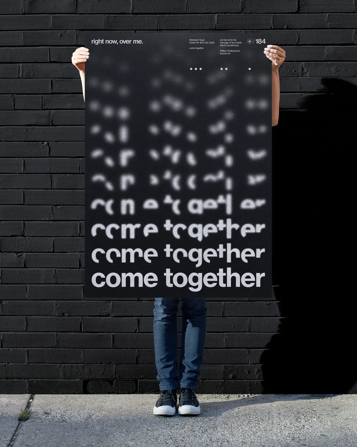 Come Together poster mockup 02