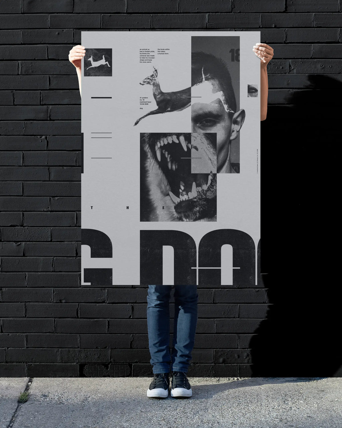 The Dog poster mockup 02