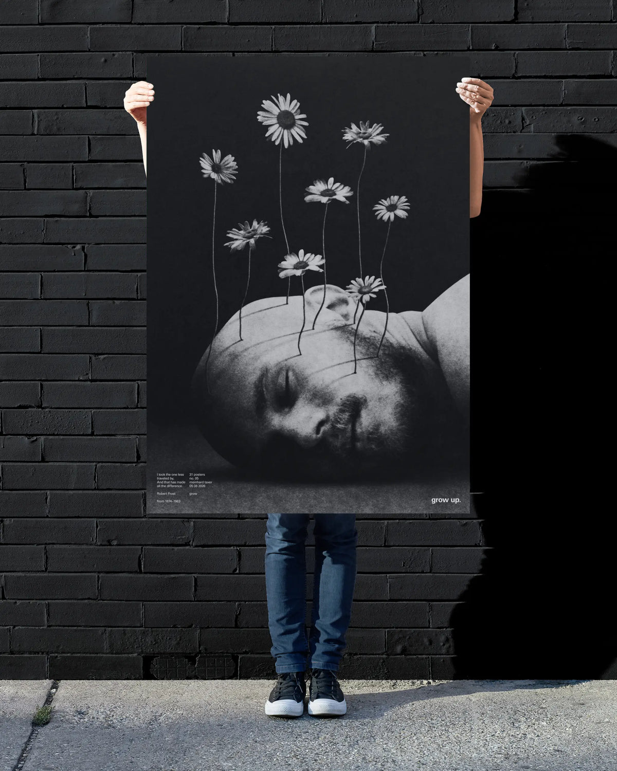 Grow Up poster mockup 02