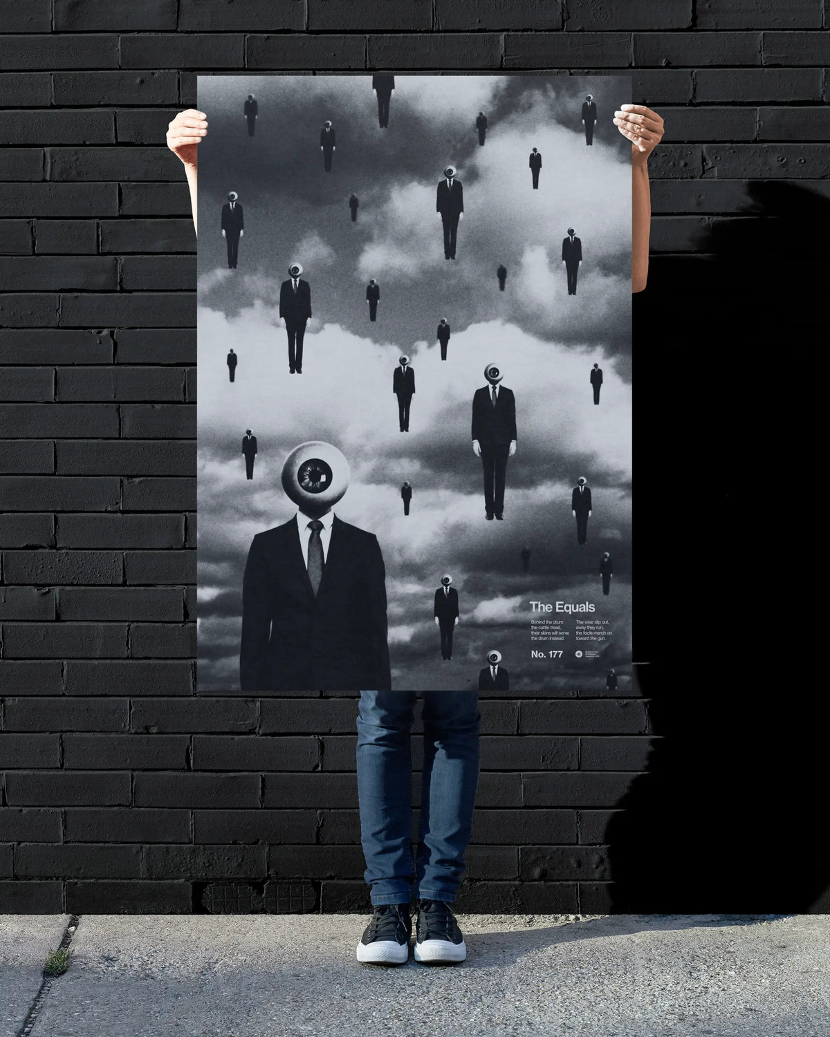 The Equals poster mockup 02 framed