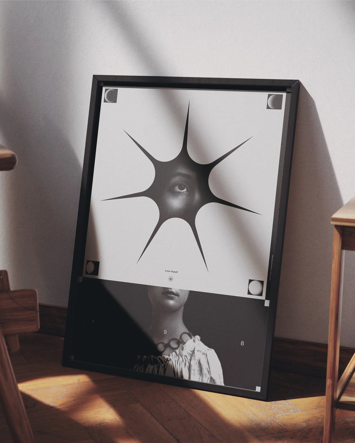 Inward poster mockup 03 framed