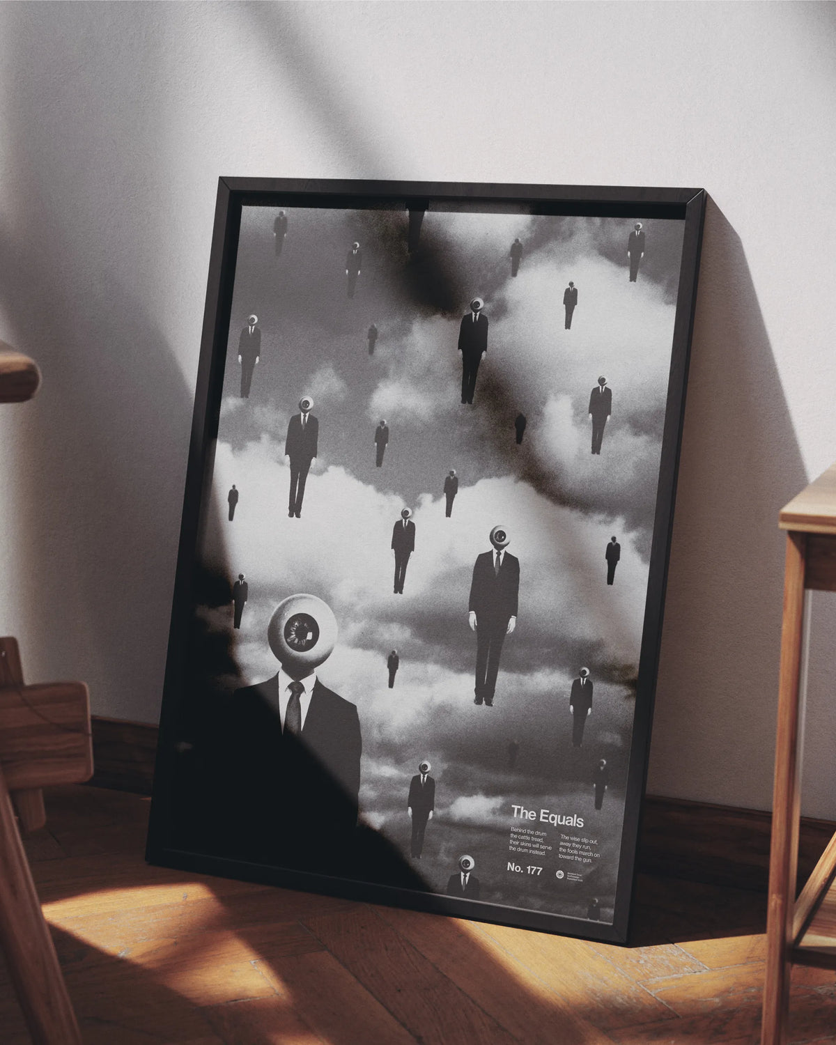 The Equals poster mockup 03 framed