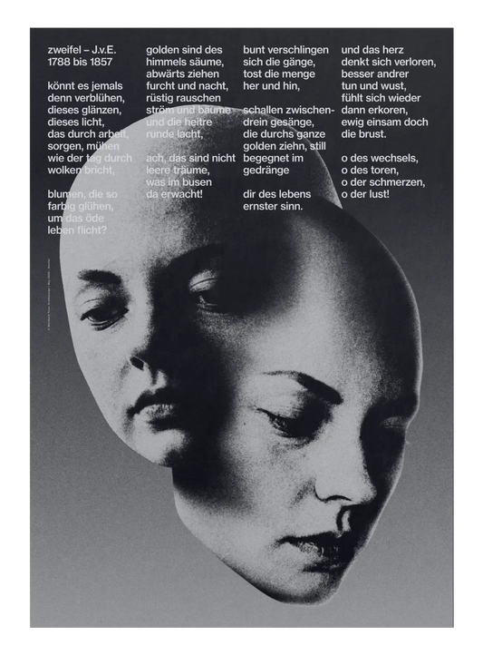 Zweifel poster by Meinhard Taxer